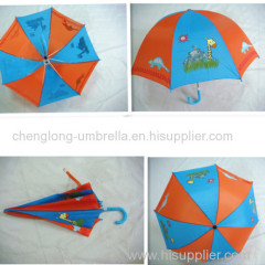 CARTOON DESIGN UMBRELLA FOR CHILDREN