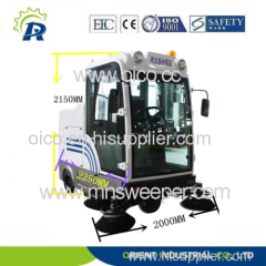 China manufacture competitive price E800LD airport runway sweeper truck for sale