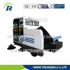 Heavy load self discharge electric industrial sweeper