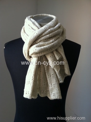 Women's Fashion Beige Scarves