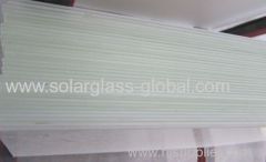3.2mm AR coated ultra white patterned glass