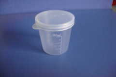 Sputum Container with mouth on cap 30ml