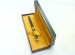 Classic black Special paper packaging Pen Box with Satin lining