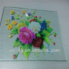 Interior decoration ceramic glass wood digital printing machine price