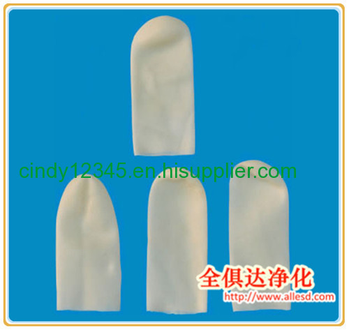 Latex Finger Cots Unrolled