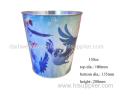 Cartoon Printing Metal Tin Buckets