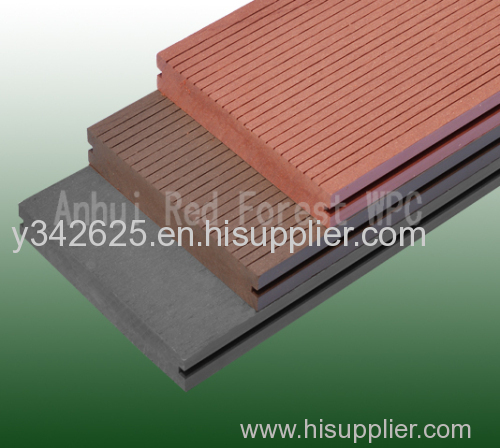wpc outdoor solid hot sale decking