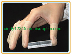 economic esd powder free cleanroom latex finger cot