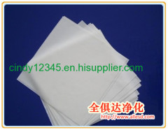 100% polyester cleanroom wipe ISO 3-5