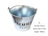 5L Galvanized Metal Ice Bucket