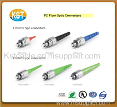 FC fiber optic connector/ST LC FC SC MU MTRJ E-200 SMA DIN connector with singlemode or multimode hot sale high quality