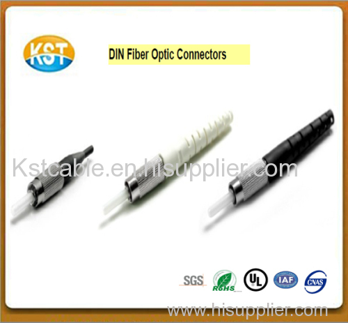 DIN fiber optic connector/ST LC FC SC MU MTRJ E-200 SMA DIN connector female sale and male sell producer hot selling