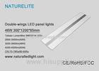 48W Double-wings LED panel lights 24 Smd Led Panel Cool White for 300*1200*65mm