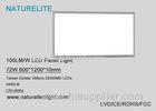 5400LM LED Panel Lights 72 W Led Panel 620 x 620 100 LM / W