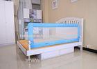 1.8m Full Size Mesh Bed Rails For Baby / Blue Twin Bed Guard Rails