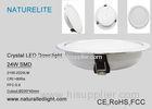 Crystal 24W LED Downlight LED Down Lights For Living / Bed Room