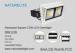 38W Square Dimmable Led Down Lights For House / Supermarket Lighting