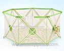 Mesh Folding Baby Playpen Fence / Infant Play Yard Double Lock