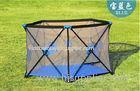 Fabric Mesh Large Playpens For Babies / Collapsible Baby Fence Play Area