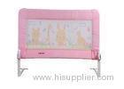 Bed Products Pink Safety Mesh Bed Rails Non - Sharp Corner Design