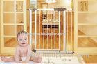 Easy Close Pressure - Mounted Plastic Childrens Safety Gates Protect Baby