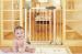 Easy Close Pressure - Mounted Plastic Childrens Safety Gates Protect Baby