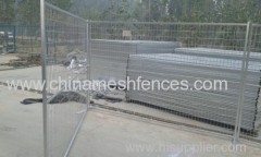 6ftX10ft Temporary Industrial Event Fence Panel with steel base