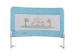 1.5m Removable Mesh Kids Bed Safety Rail Blue With Washable Fabric