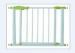 Retractable White Child Safety Gates Stairs Closes Automatically