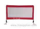 One Folding Button Toddler Bed Safety Rail / Red Safety Railings For Beds