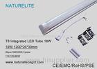 Integrated T8 LED Tube 18W 1200mm PC Aluminum 110 - 120 LM / W