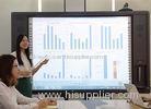 120 " Finger Touch Interactive Meeting Room With Double Sided Whiteboard As Interactive Screen