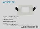 Square 6 W Led Panel Lights Flat 360LM Dining Room Warm White