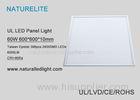 60W Led Panel Lights 6000LM Sitting Room 396pcs 2835SMD AC 100 - 277V