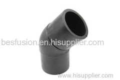 HDPE Butt Fusion Elbow 45deg