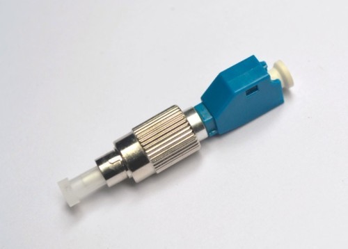 FC MALE TO LC FEMALE HYBRID FIBER OPTIC ADAPTER