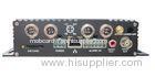 H.264 High Profile 3G Mobile DVR GPS 4 Channel With Double SD