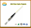 Cable diameter:3.0mm or 2.0mm or 0.9mm/DIN Fiber Optic Pigtails Standard housing ceramic ferrule DIN fiber pigtail