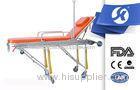 Foldable Ambulance Patient Stretcher Trolley With Foamed Cushion Surface