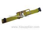 1 T 2" Polyester Webbing Slings Yellow For Warehouse / Web Sling Belt