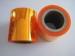 Amber 0.5mm Rigid Colored PVC Sheet For Food Packing Width 60mm-850mm