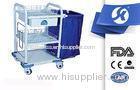 Steel Frame Nursing HomeEquipment Trolley Waste Collection Trolleys