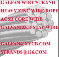 Supply Zn-5%Al-mischmetal alloy-coated steel wire (galfan wire)