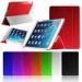 Red Smart Trifold Ultrathin Pu Leather Ipad Protective Case with Stand For IPad Air