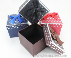 Pretty gift packaging Watch Boxes with beautiful Bowknot