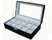 Top grade PU leather cover Watch Box for Gift Promotion