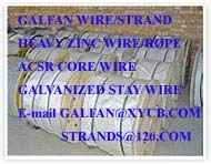 Supply Galvanized steel wire strand