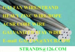 Supply Galvanized steel wire strand