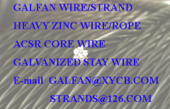 Supply zinc-coated steel wire