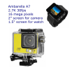 Ambarella 16 mega pixels 2.7K 30fps xiaomi yi action camera with 1.5